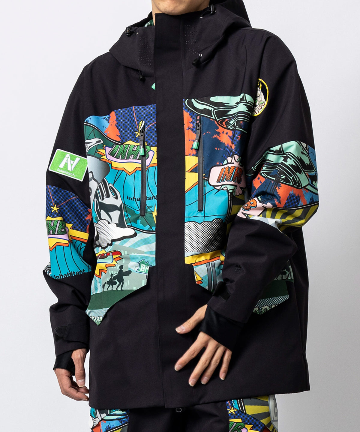 【11月中旬お届け予約商品】【MENS】INH FULL-ZIP SNOW JACKET INHフルジップスノージャケット /inhabitant(インハビタント)