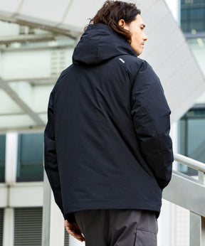 【MENS】DOUBLE POCKET DOWN JACKET ダブルポケット ダウンジャケット ウィンドストッパー / WINDSTOPPER(R) プロダクト by GORE TEX LABS +phenix(プラスフェニックス)