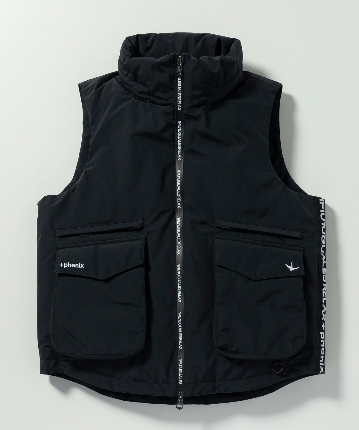 【MENS】GTX DOWN VEST ダウンベスト / WINDSTOPPER(R) プロダクト by GORE-TEX LABS /ウィンドストッパー/ゴアテックス/1PIU1UGUALE3 RELAX × +phenix(ウノピゥウノウグァーレトレ リラックス)