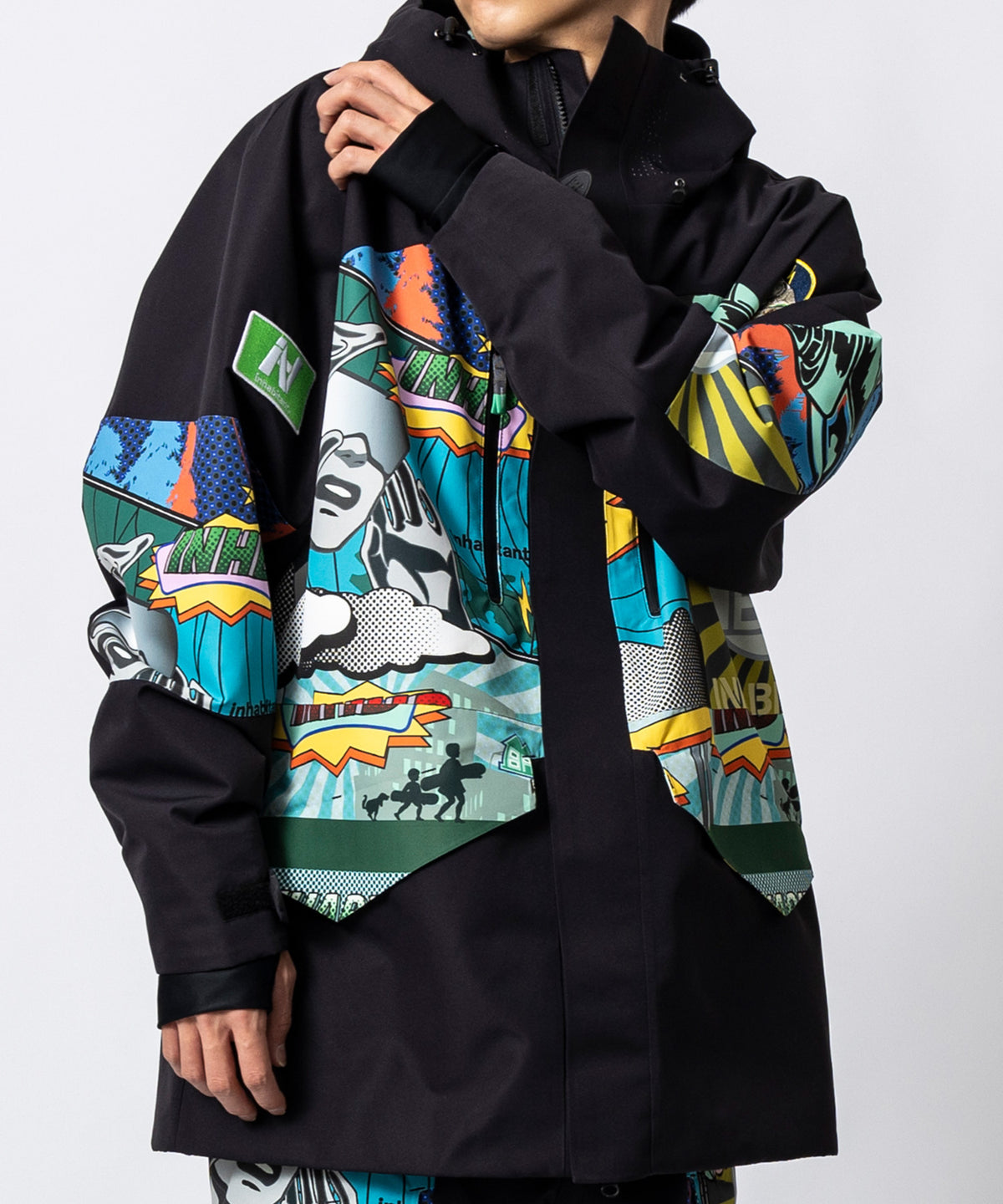 【11月中旬お届け予約商品】【MENS】INH FULL-ZIP SNOW JACKET INHフルジップスノージャケット /inhabitant(インハビタント)