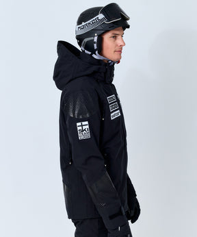 Sweden Monotone Logo Ski Jacket