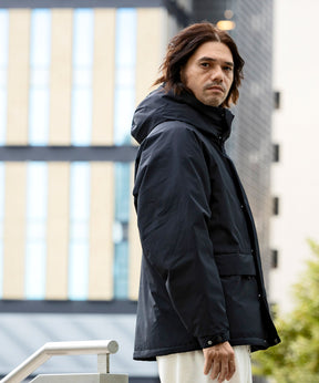 【MENS】FLAP POCKET DOWN JACKET フラップポケット ダウンジャケット ウィンドストッパー / WINDSTOPPER(R) プロダクト by GORE TEX LABS +phenix(プラスフェニックス)