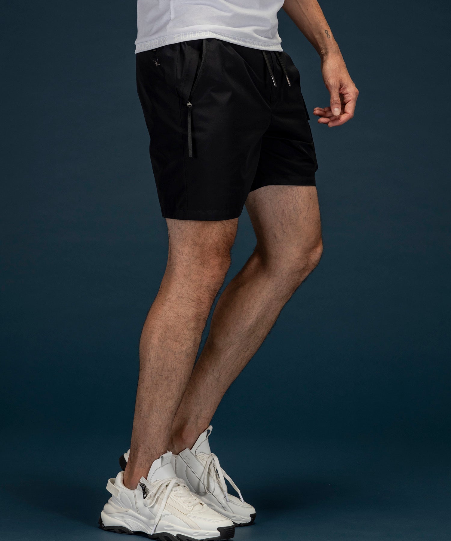 【MENS】GTX SHORTS ショーツ / WINDSTOPPER(R) プロダクト by GORE-TEX LABS /ウィンドストッパー/ゴアテックス/1PIU1UGUALE3 RELAX × +phenix(ウノピゥウノウグァーレトレ リラックス)