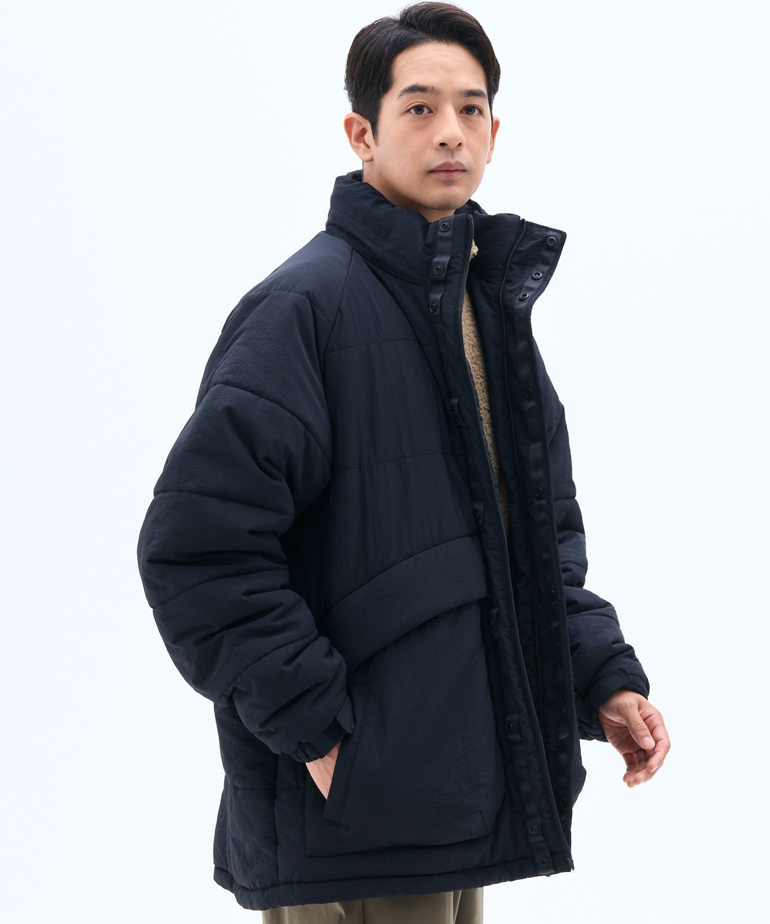 【MENS】ADAPTABLE FLUFFY JACKET / アダプタブル フラッフィージャケット