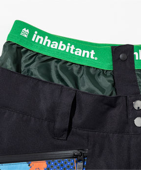 【11月中旬お届け予約商品】【MENS】KNEE PATCH SNOW PANTS  ニーパッチスノーパンツ /inhabitant(インハビタント)