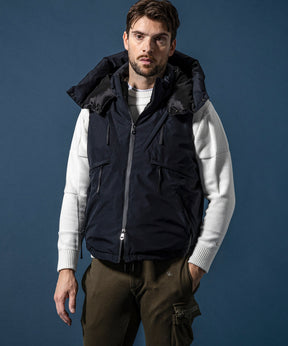 【MENS】GTX DOWN VEST ダウンベスト / WINDSTOPPER(R) プロダクト by GORE-TEX LABS /ウィンドストッパー/ゴアテックス/1PIU1UGUALE3 RELAX × +phenix(ウノピゥウノウグァーレトレ リラックス)