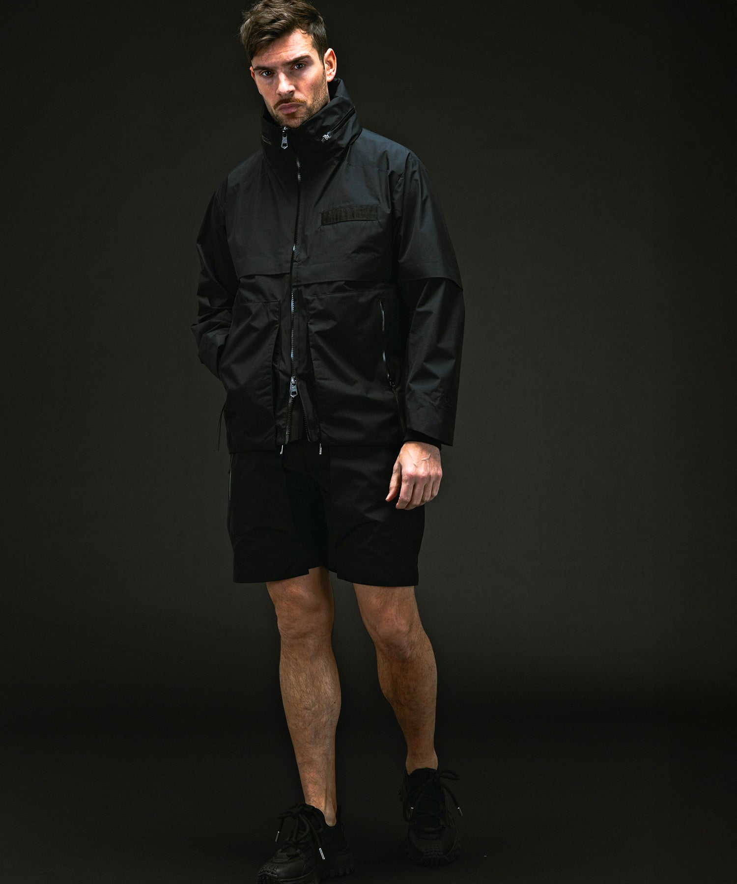 PLUS COLLABORATION TRACK JACKET プラス コラボレーション トラックジャケット WINDSTOPPER プロダクト by GORE-TEX LABS /ウィンドストッパー/ゴアテックス