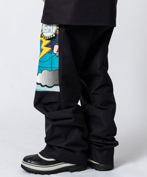 【11月中旬お届け予約商品】【MENS】KNEE PATCH SNOW PANTS  ニーパッチスノーパンツ /inhabitant(インハビタント)