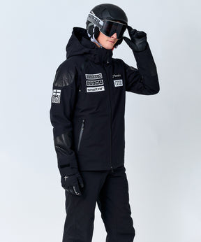 Sweden Monotone Logo Ski Jacket