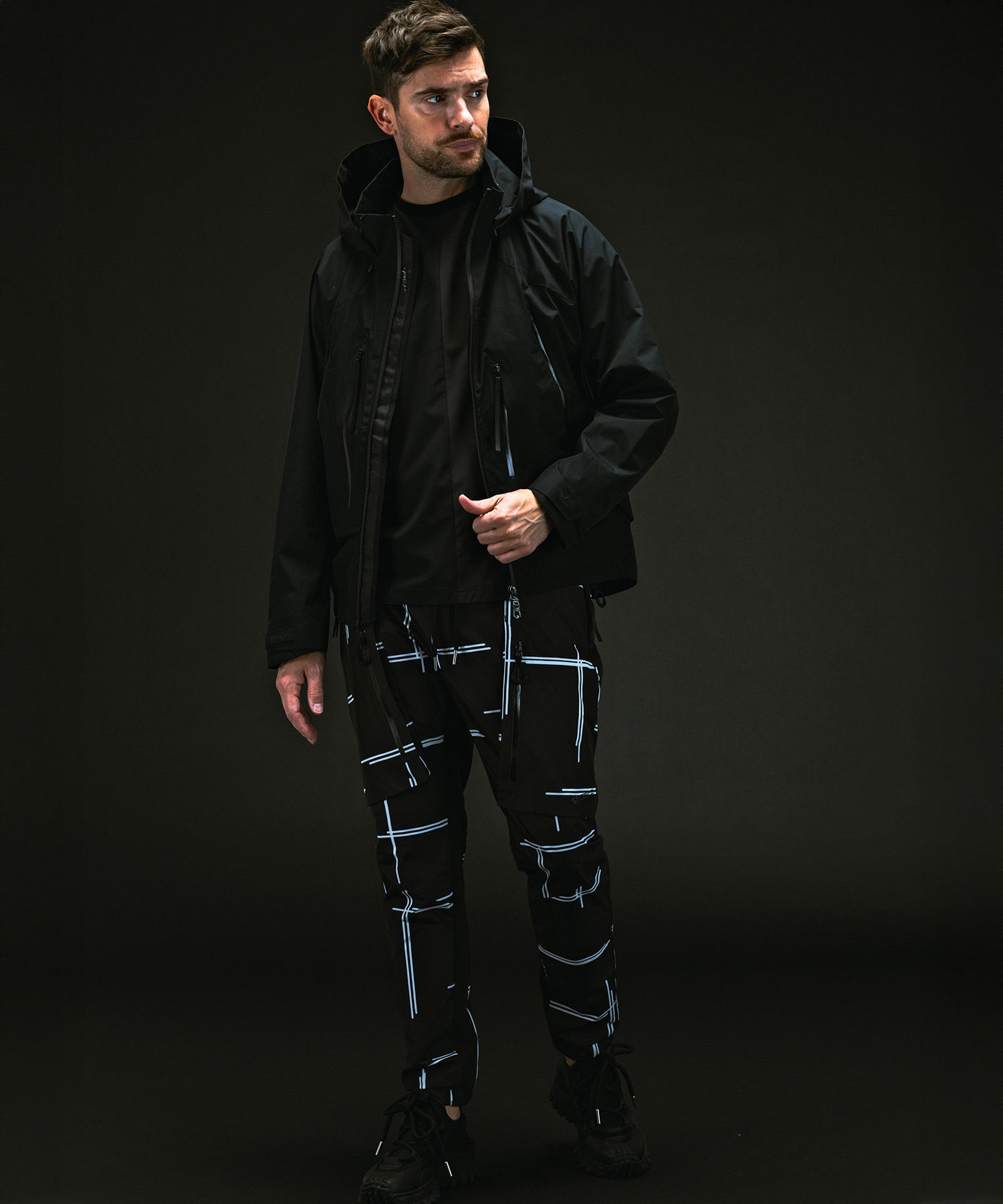 PLUS COLLABORATION SNOW JACKET HOODIE プラス コラボレーション スノー ジャケット フーディー WINDSTOPPER プロダクト by GORE-TEX LABS /ウィンドストッパー/ゴアテックス