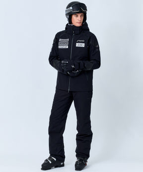 Sweden Monotone Logo Ski Jacket
