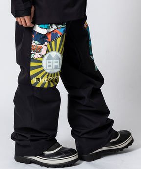 【11月中旬お届け予約商品】【MENS】KNEE PATCH SNOW PANTS  ニーパッチスノーパンツ /inhabitant(インハビタント)