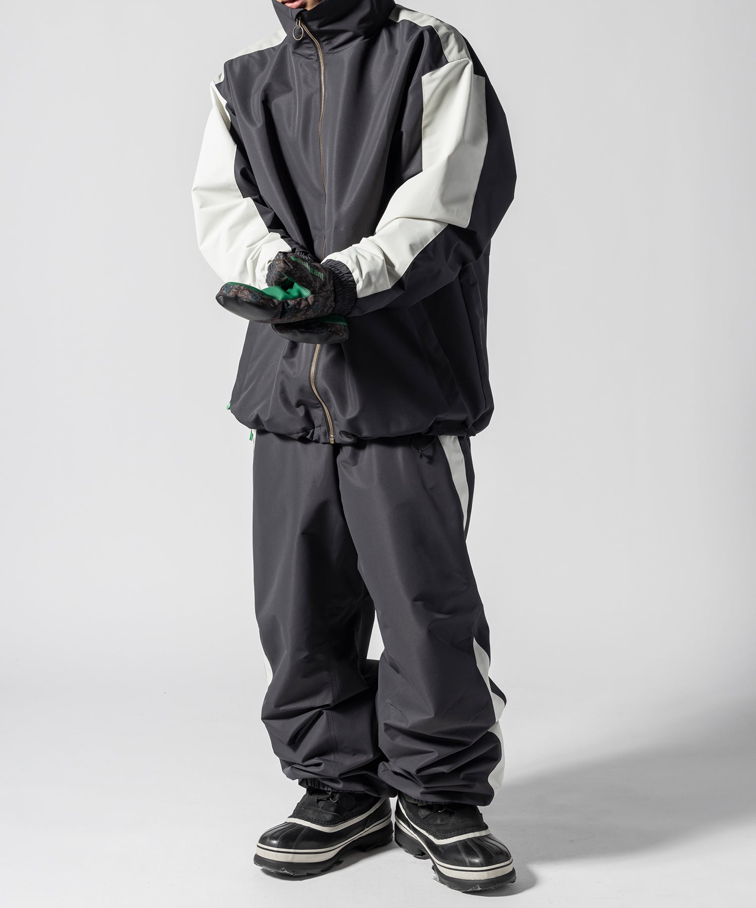 【10月中旬お届け予約商品】【MENS】SIDE LINE SNOW PANTS サイドライン スノーパンツ /inhabitant(インハビタント)