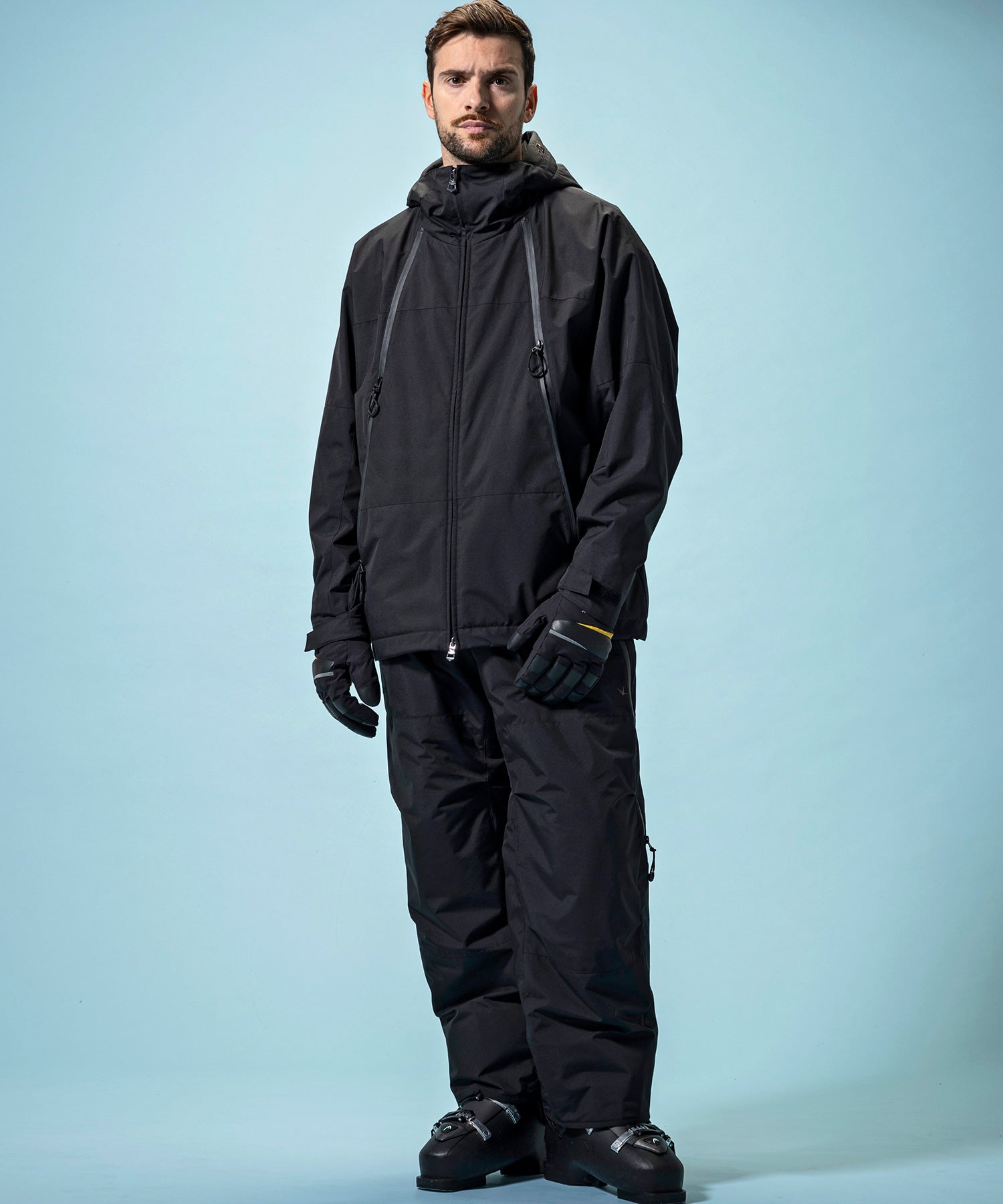 【MENS】GTX SNOW PANTS スノーパンツ / WINDSTOPPER(R) プロダクト by GORE-TEX LABS /ウィンドストッパー/ゴアテックス/1PIU1UGUALE3 RELAX × +phenix(ウノピゥウノウグァーレトレ リラックス)