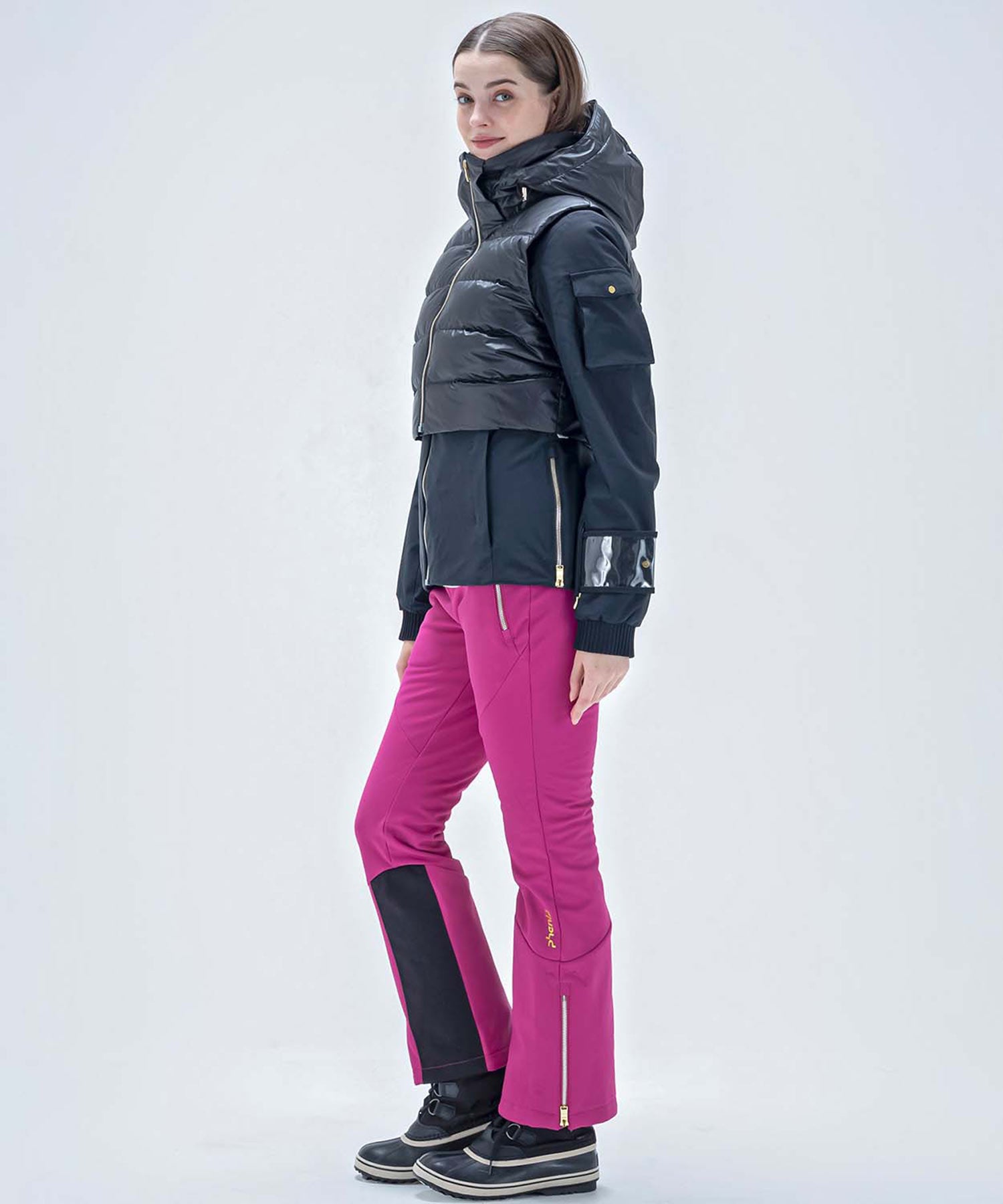 【WOMENS】スキーウェア アウタージャケット トップス Super Space-Time 3way Jacket / GRACE  /phenixスキーウェア23AW新作