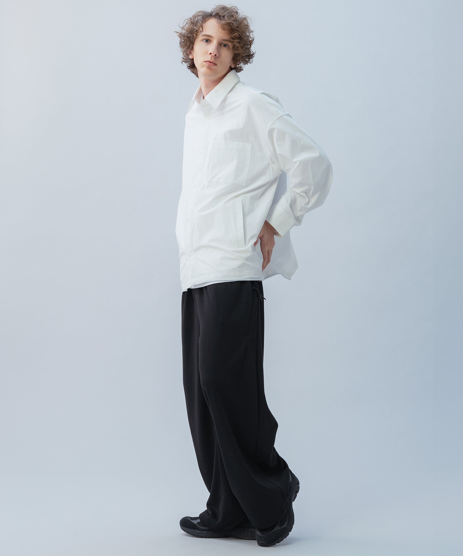 TECH SWEAT WIDE PANTS / テック スウェット ワイドパンツ