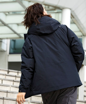 【MENS】DOUBLE POCKET DOWN JACKET ダブルポケット ダウンジャケット ウィンドストッパー / WINDSTOPPER(R) プロダクト by GORE TEX LABS +phenix(プラスフェニックス)