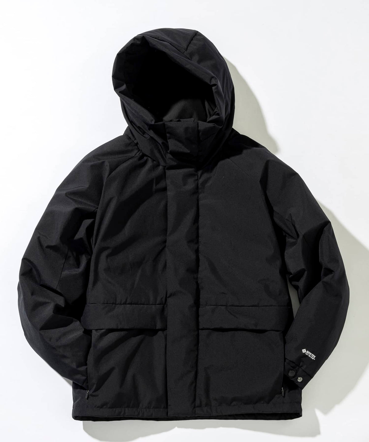 【MENS】FLAP POCKET DOWN JACKET フラップポケット ダウンジャケット ウィンドストッパー / WINDSTOPPER(R) プロダクト by GORE TEX LABS +phenix(プラスフェニックス)