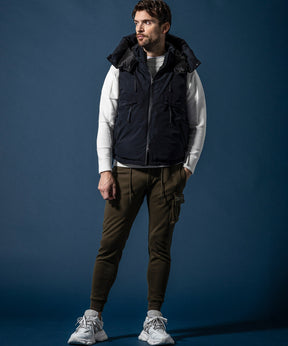 【MENS】GTX DOWN VEST ダウンベスト / WINDSTOPPER(R) プロダクト by GORE-TEX LABS /ウィンドストッパー/ゴアテックス/1PIU1UGUALE3 RELAX × +phenix(ウノピゥウノウグァーレトレ リラックス)