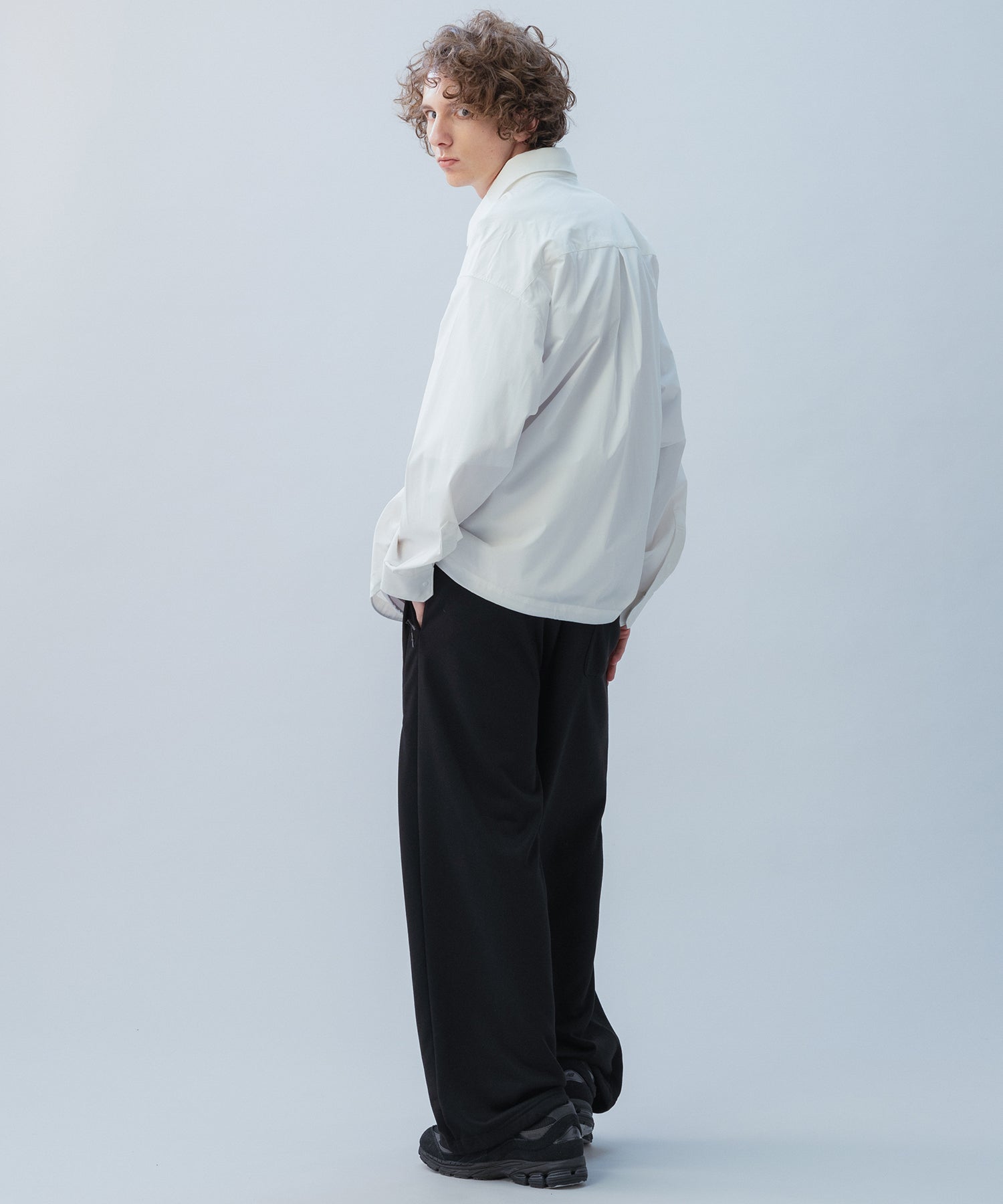 TECH SWEAT WIDE PANTS / テック スウェット ワイドパンツ