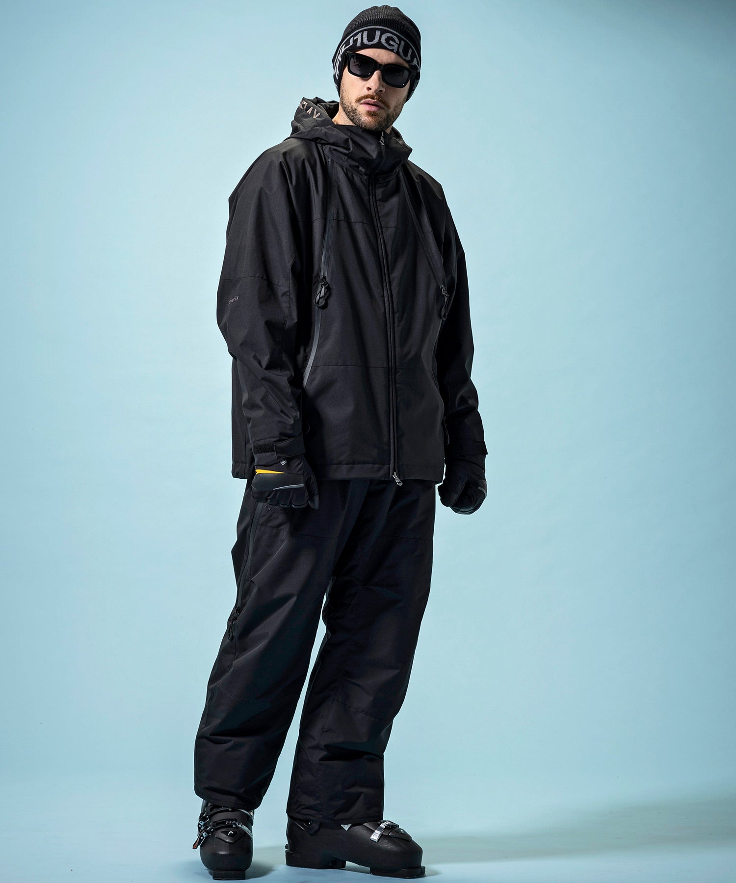 【MENS】GTX HOODED LAYER SNOW JACKET フーデッドレイヤースノージャケット / WINDSTOPPER(R) プロダクト by GORE-TEX LABS /ウィンドストッパー/ゴアテックス/1PIU1UGUALE3 RELAX × +phenix(ウノピゥウノウグァーレトレ リラックス)