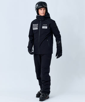 Sweden Monotone Logo Ski Jacket