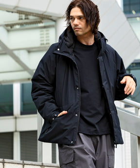 【MENS】DOUBLE POCKET DOWN JACKET ダブルポケット ダウンジャケット ウィンドストッパー / WINDSTOPPER(R) プロダクト by GORE TEX LABS +phenix(プラスフェニックス)