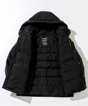 【MENS】FLAP POCKET DOWN JACKET フラップポケット ダウンジャケット ウィンドストッパー / WINDSTOPPER(R) プロダクト by GORE TEX LABS +phenix(プラスフェニックス)