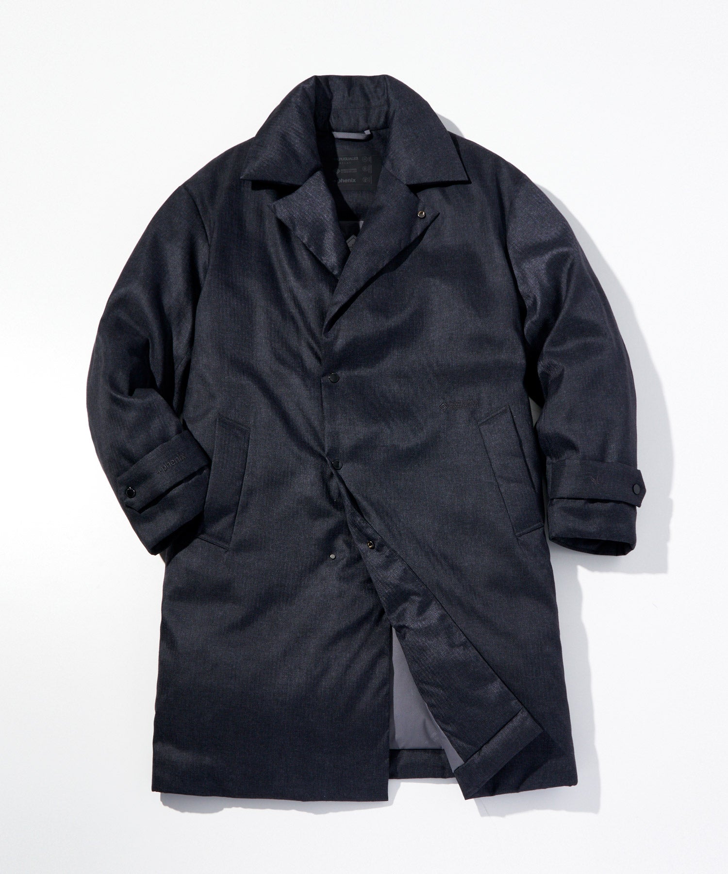 【10月中旬お届け予約商品】WOOL-LIKE LONG DOWN COAT ウールライク ロングダウンコート / WINDSTOPPER® PRODUCTS BY GORE-TEX LABS
