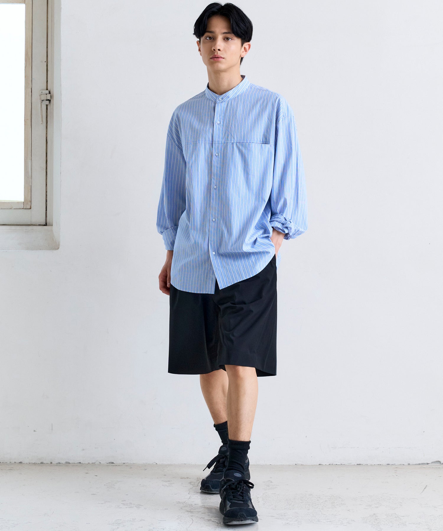 2-TUCK HALF SLACKS / ツータック ハーフスラックス