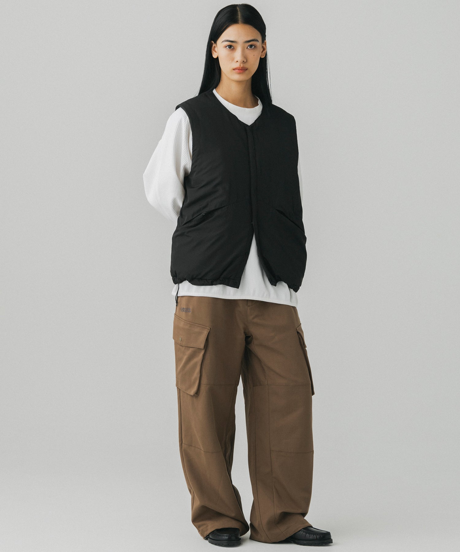 【9月下旬お届け予約商品】PADDED LINER VEST / 中綿入りライナーベスト