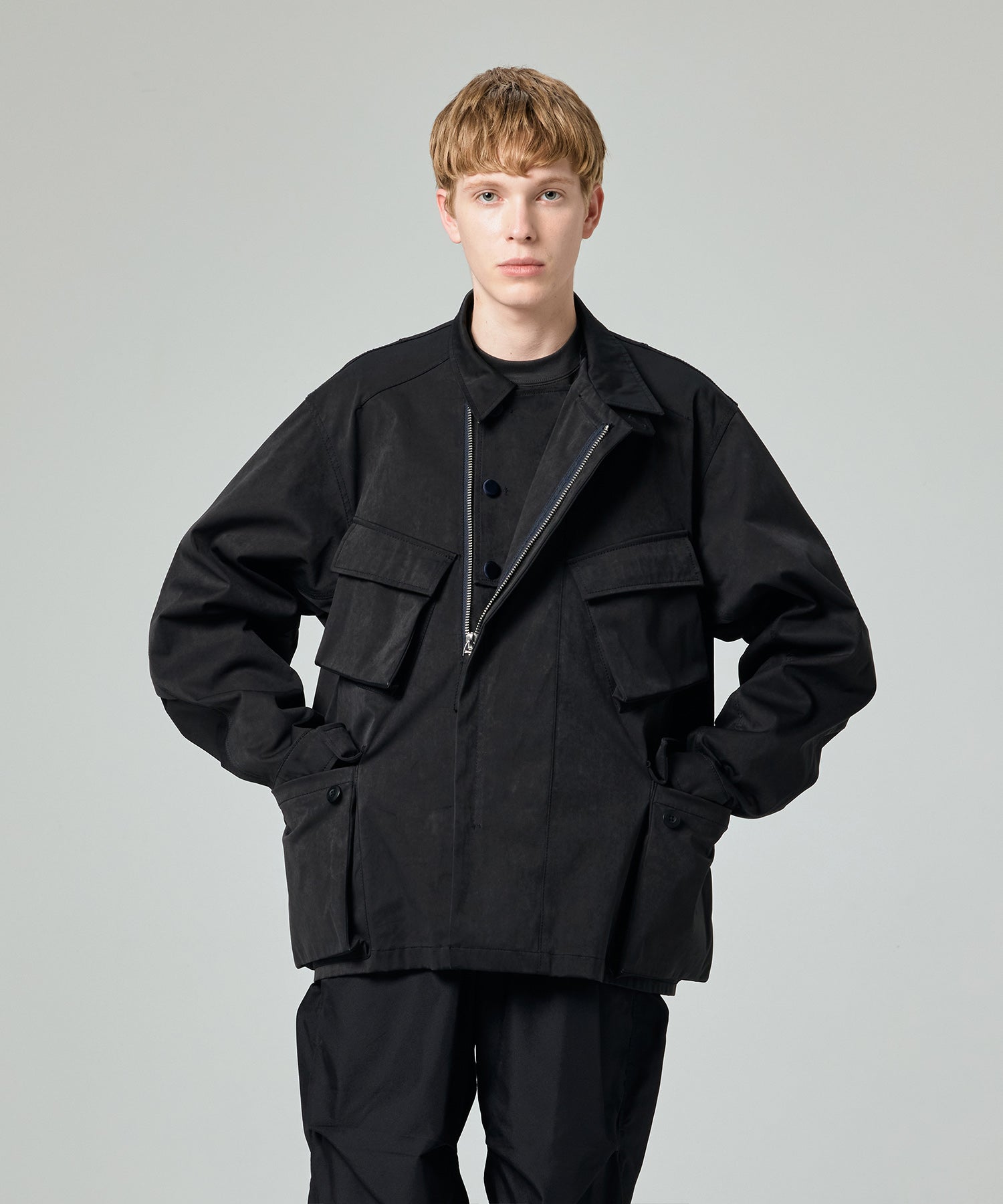 TECH JERSEY FATIGUE JACKET