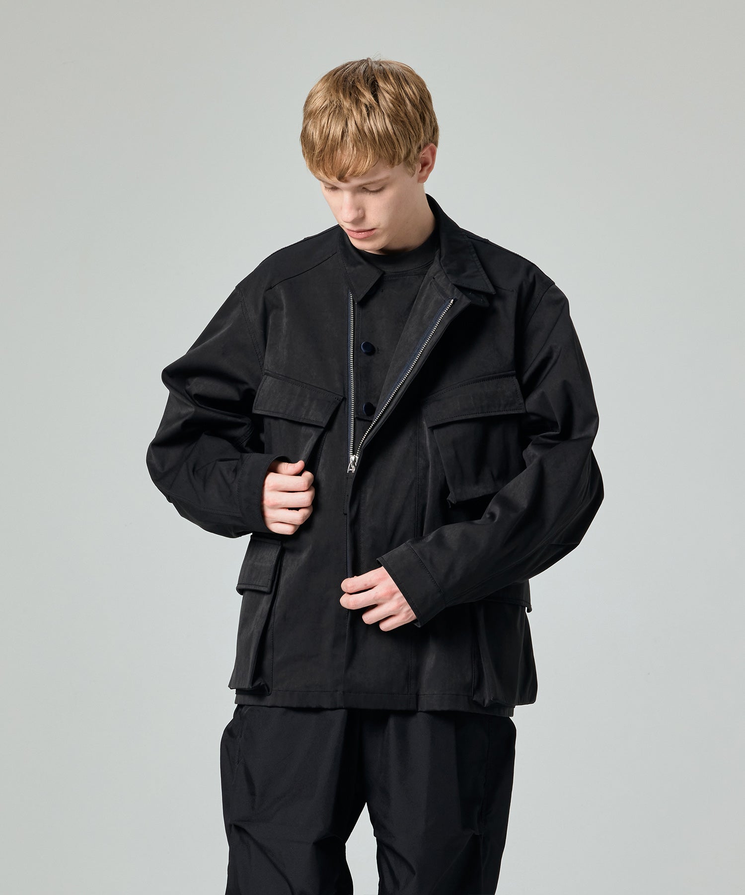 TECH JERSEY FATIGUE JACKET