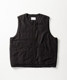 【9月下旬お届け予約商品】PADDED LINER VEST / 中綿入りライナーベスト
