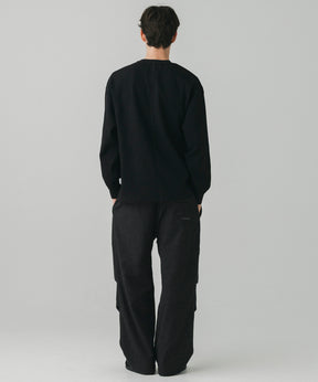 WAFFLE POCKET LONG SLEEVE TEE