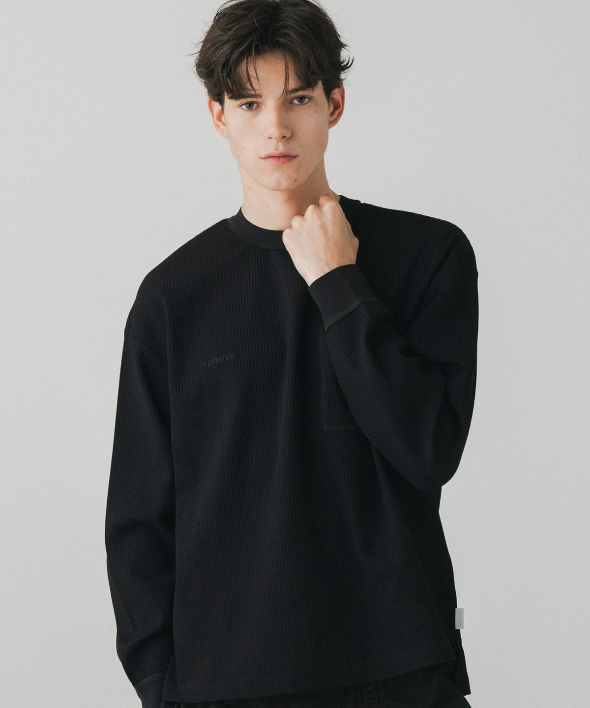 WAFFLE POCKET LONG SLEEVE TEE / ワッフルポケット ロングスリーブTシャツ