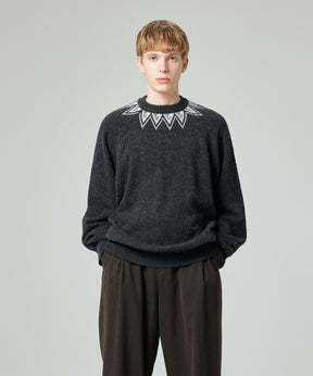 MERINO WOOL P-PATTERN NORDIC P/O