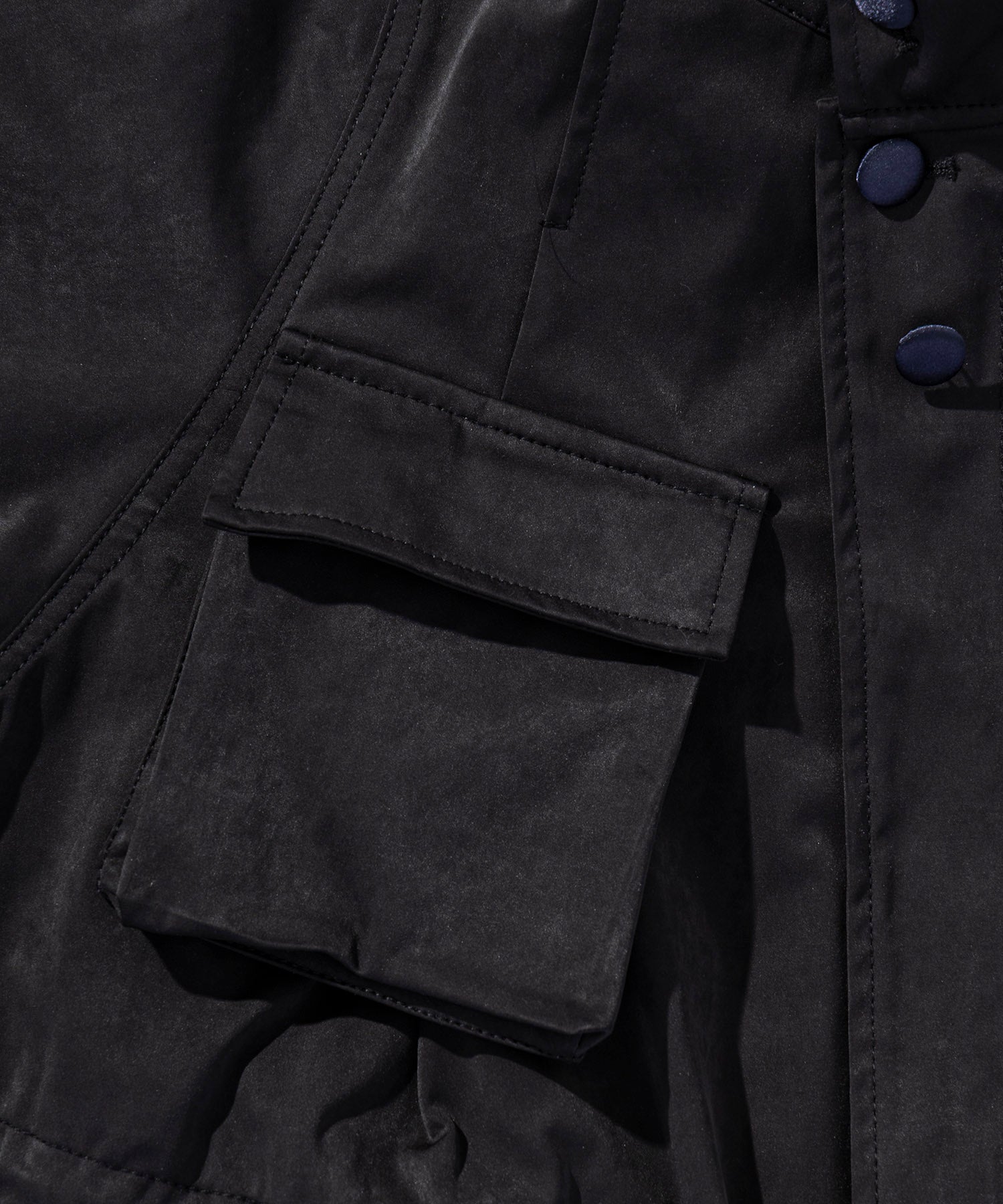 TECH JERSEY FLARE FATIGUE JACKET