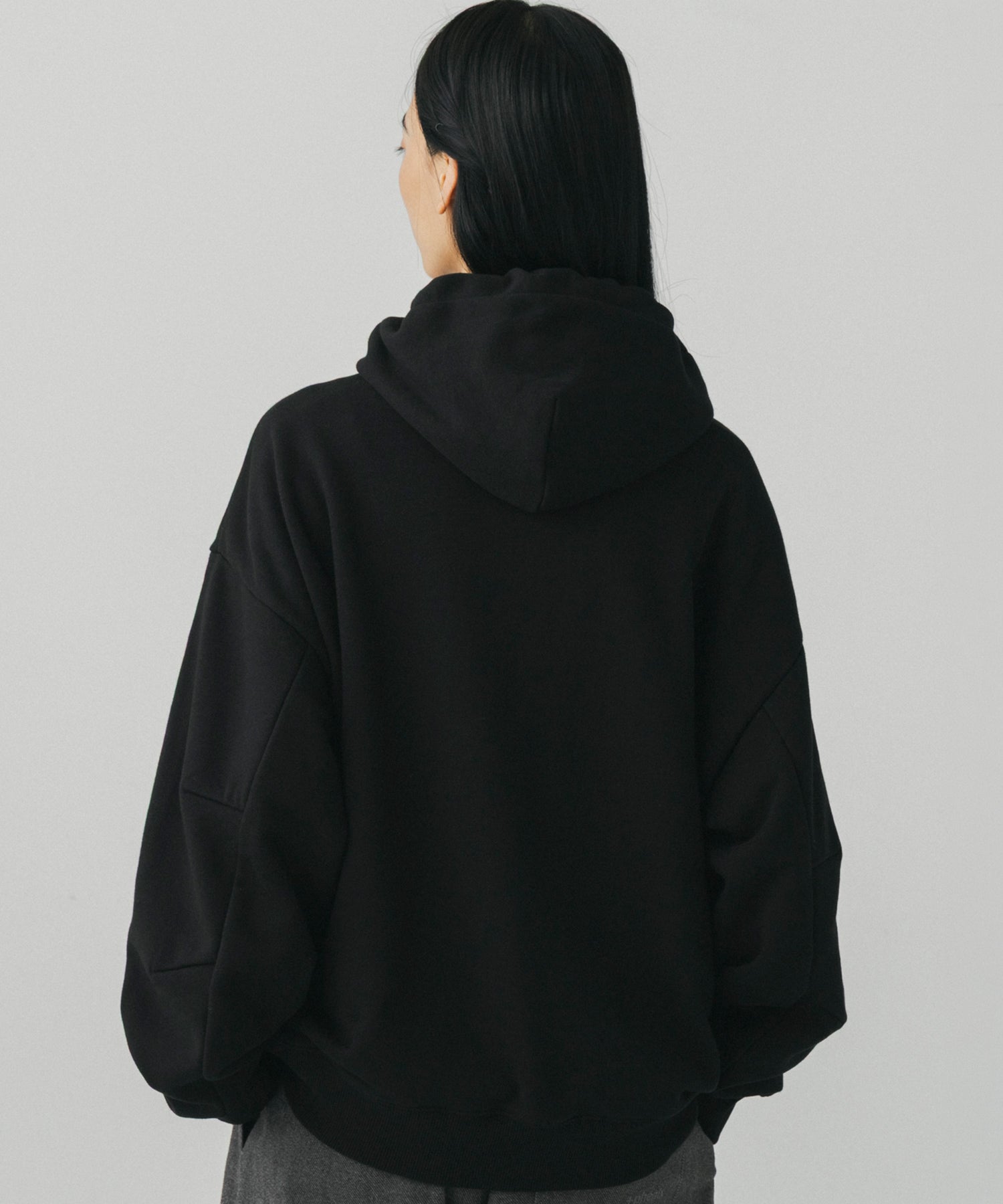 CVC HALF-ZIP SWEAT HOODIE / CVC ハーフジップ スウェットフーディー