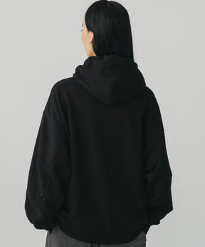 CVC HALF-ZIP SWEAT HOODIE / CVC ハーフジップ スウェットフーディー