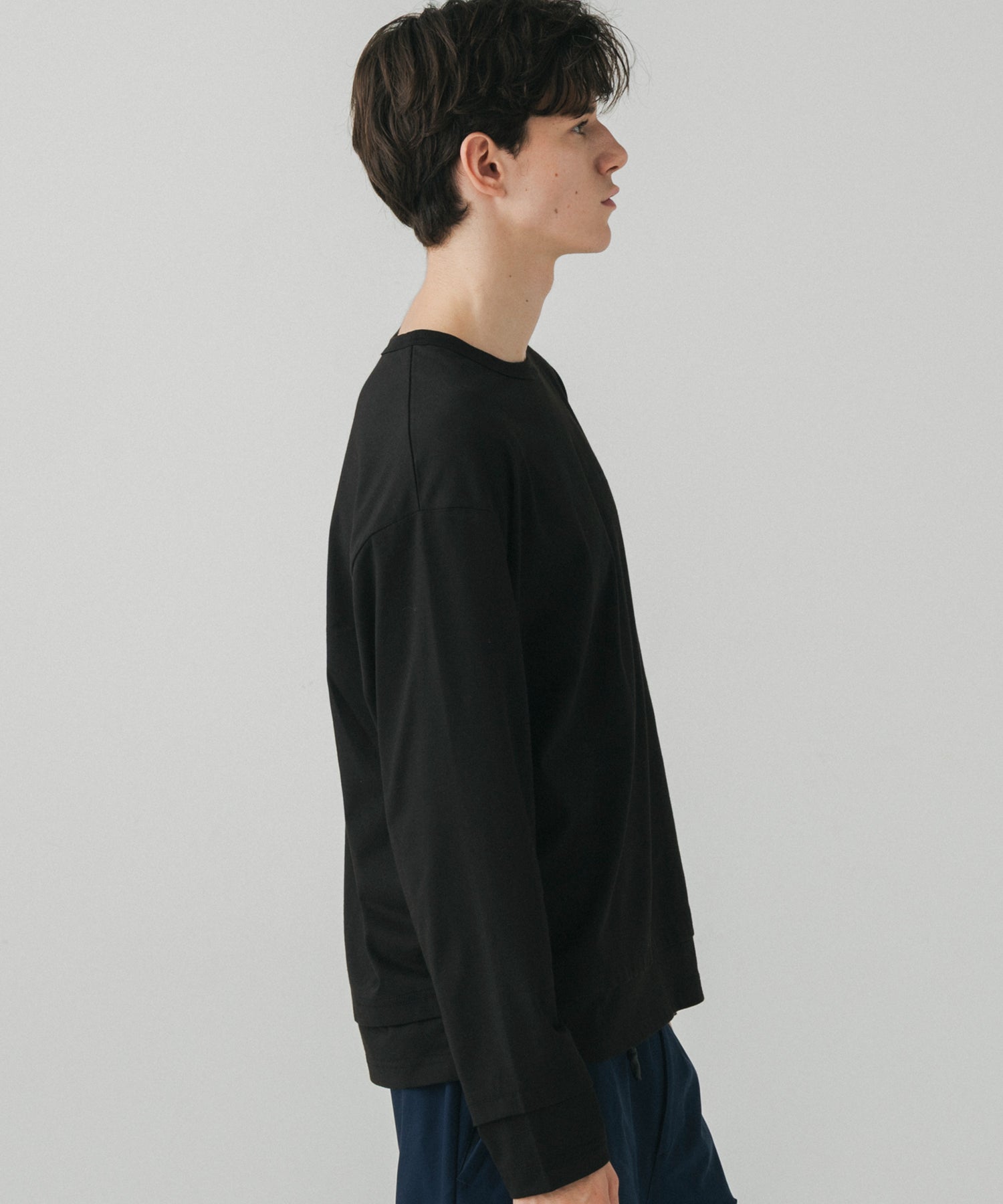 LAYERED LONG SLEEVE TEE /  レイヤード ロングスリーブTシャツ