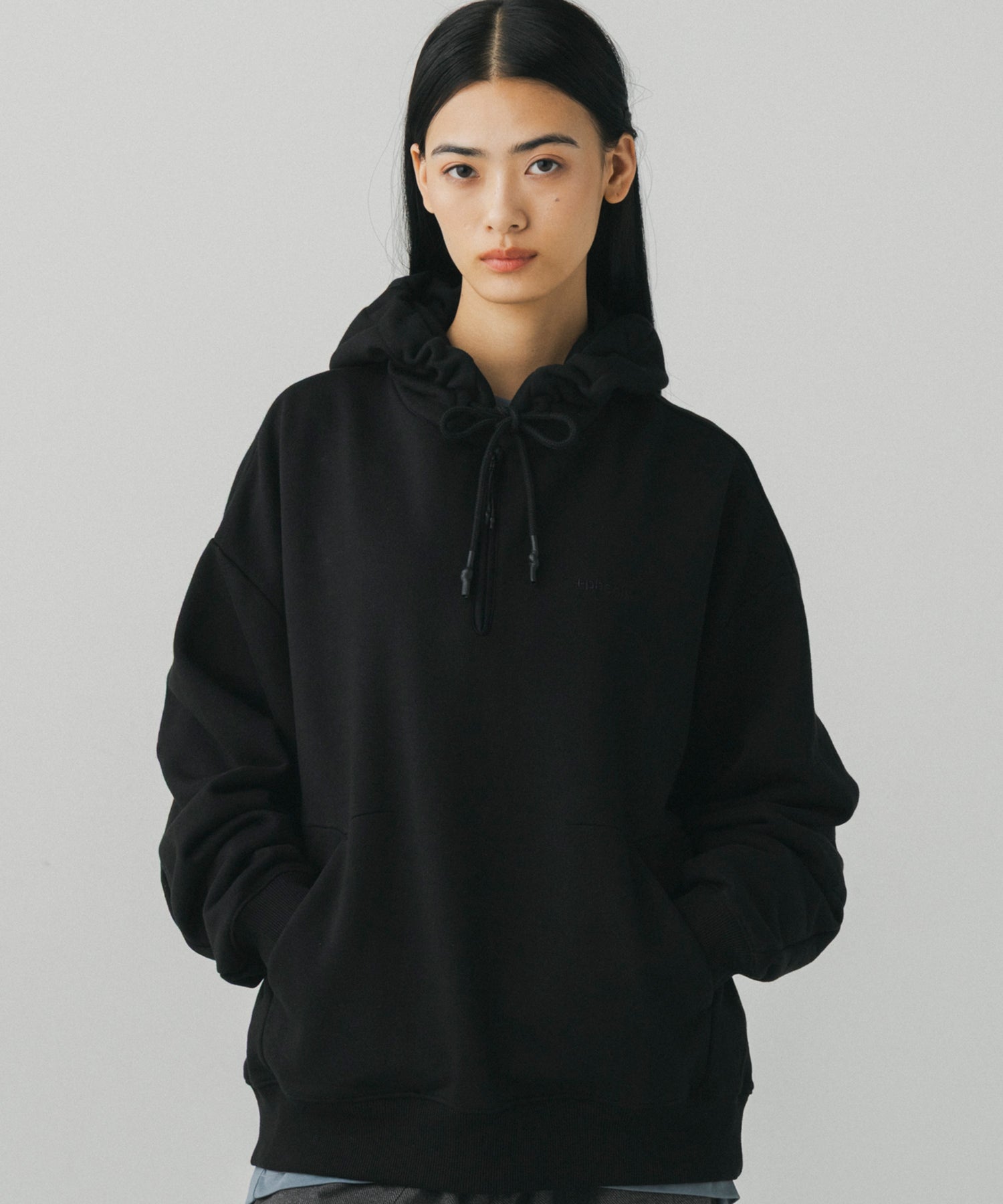 CVC HALF-ZIP SWEAT HOODIE / CVC ハーフジップ スウェットフーディー