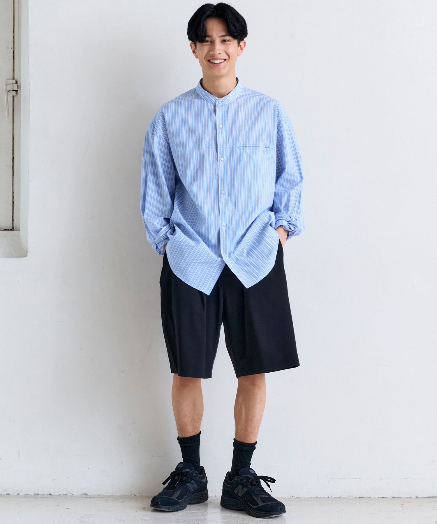 2-TUCK HALF SLACKS / ツータック ハーフスラックス