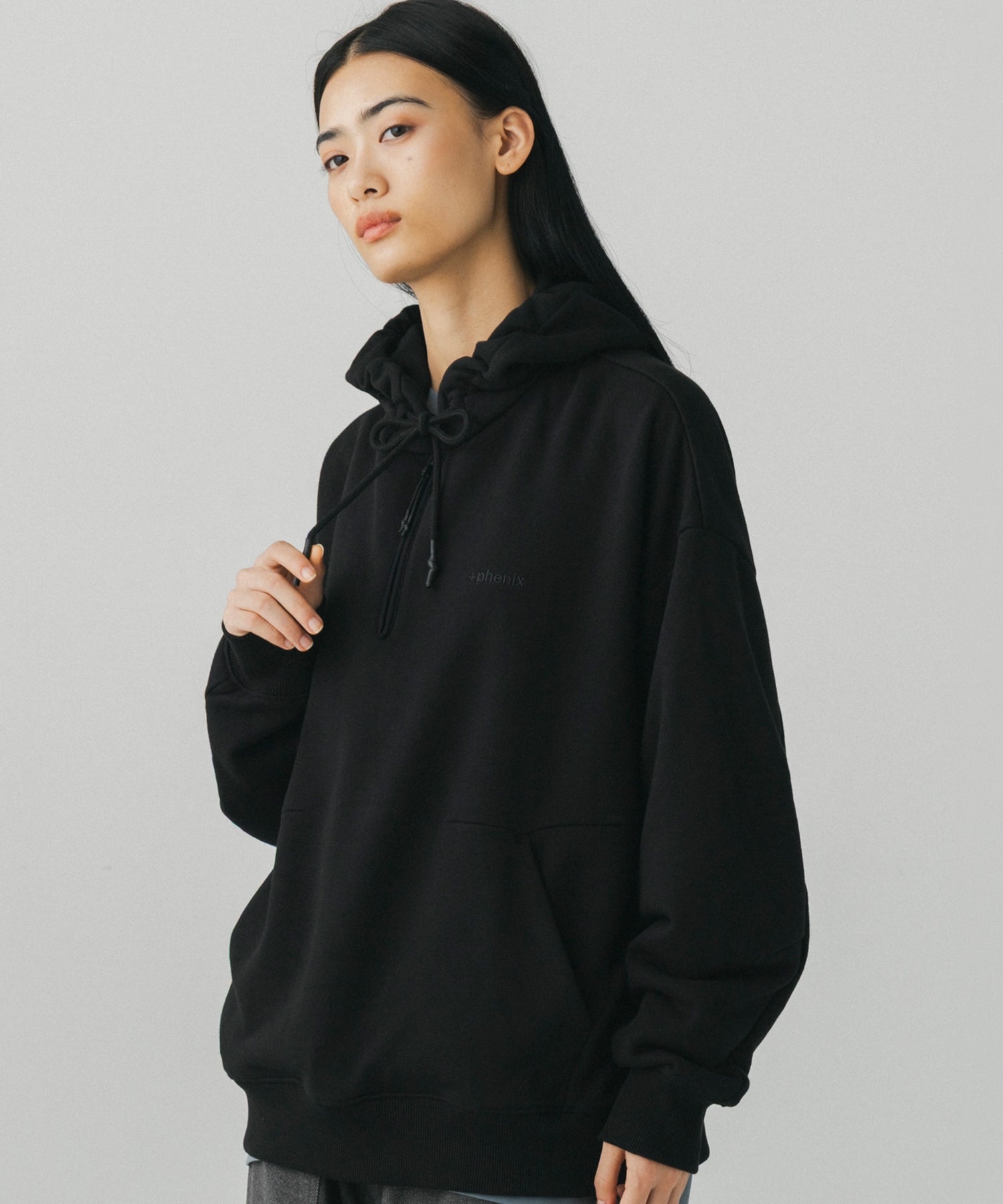 CVC HALF-ZIP SWEAT HOODIE / CVC ハーフジップ スウェットフーディー