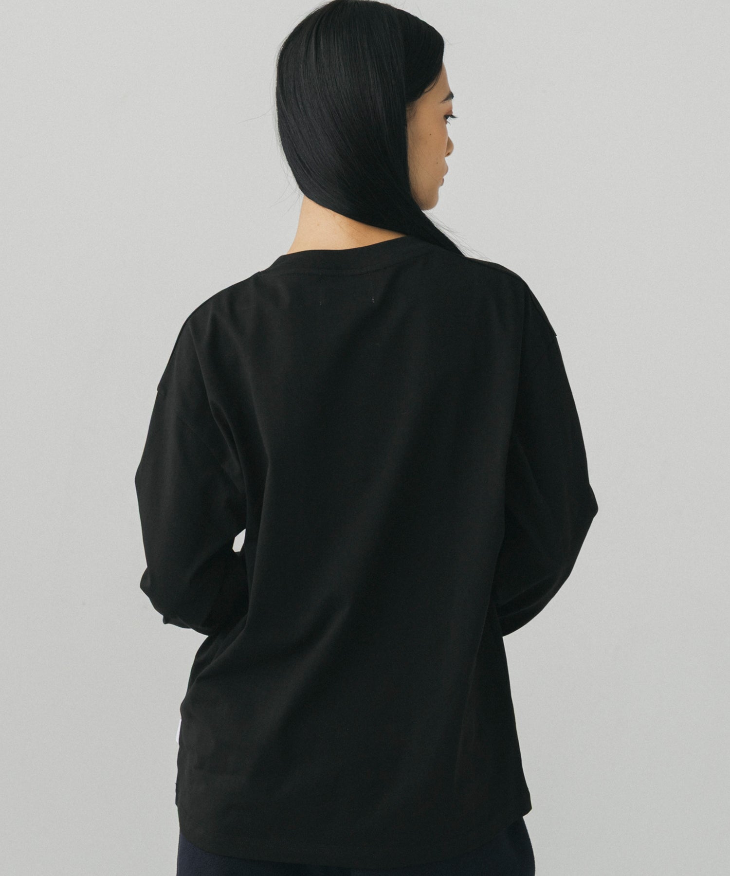 HENLEY NECK SNAP LONG SLEEVE TEE / ヘンリーネック スナップボタン ロングスリーブTシャツ