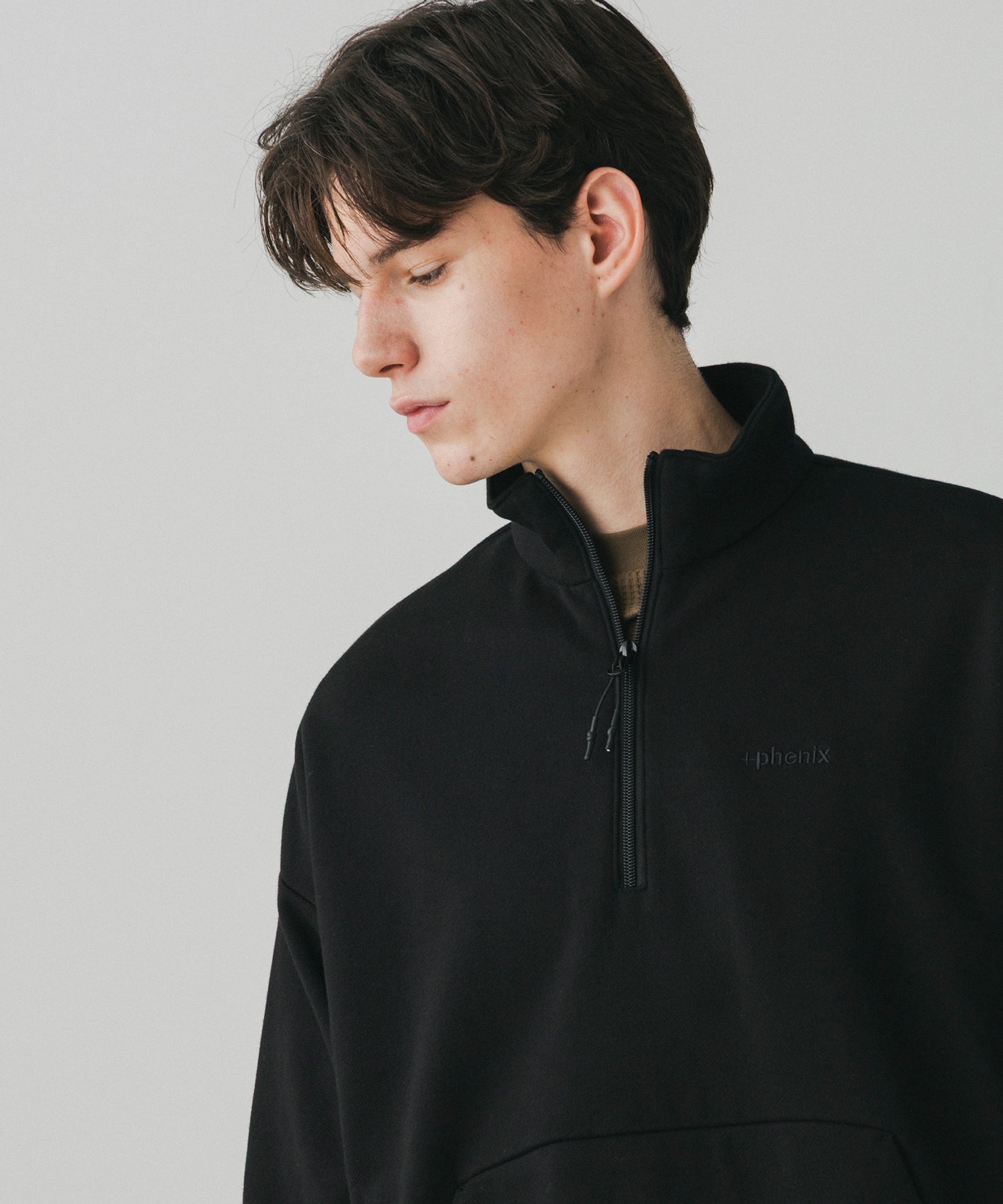 CVC HALF-ZIP SWEATSHIRT / CVC ハーフジップスウェットシャツ