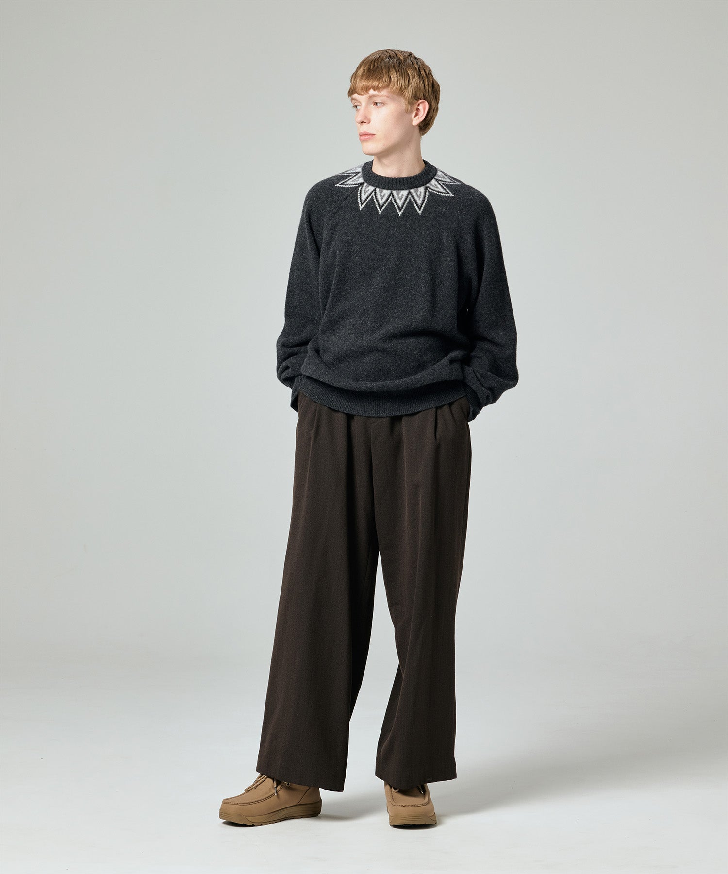 MERINO WOOL P-PATTERN NORDIC P/O
