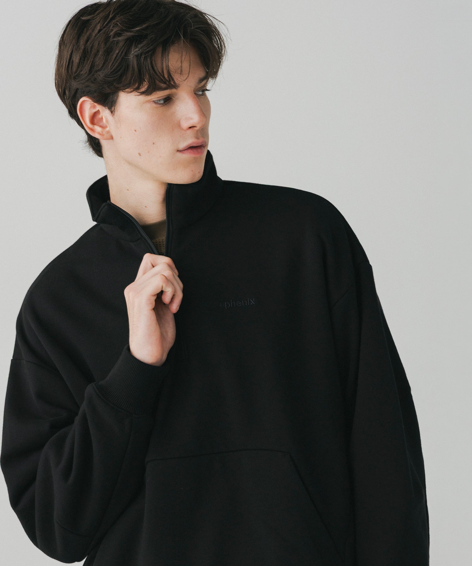 CVC HALF-ZIP SWEATSHIRT / CVC ハーフジップスウェットシャツ