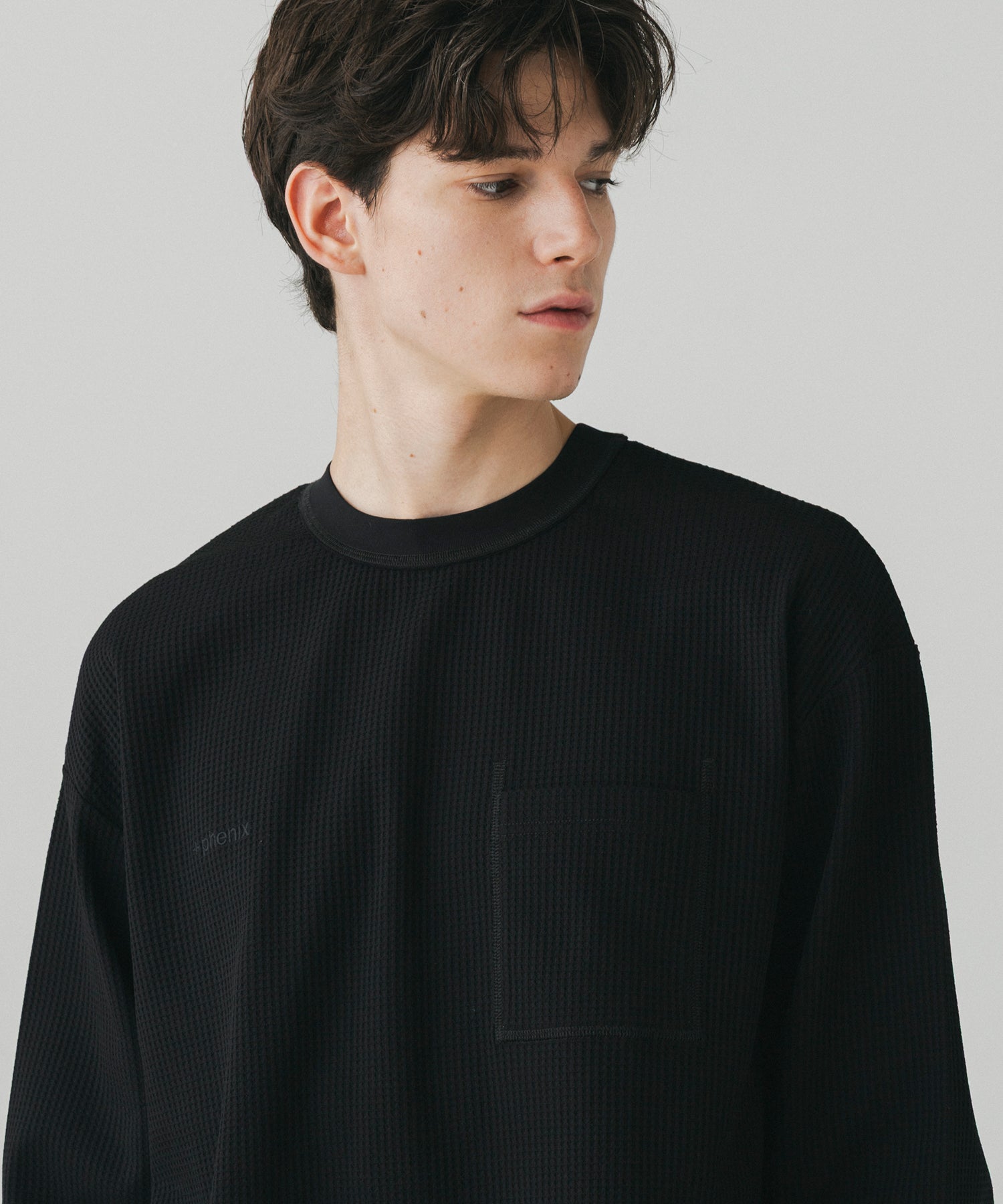 WAFFLE POCKET LONG SLEEVE TEE / ワッフルポケット ロングスリーブTシャツ