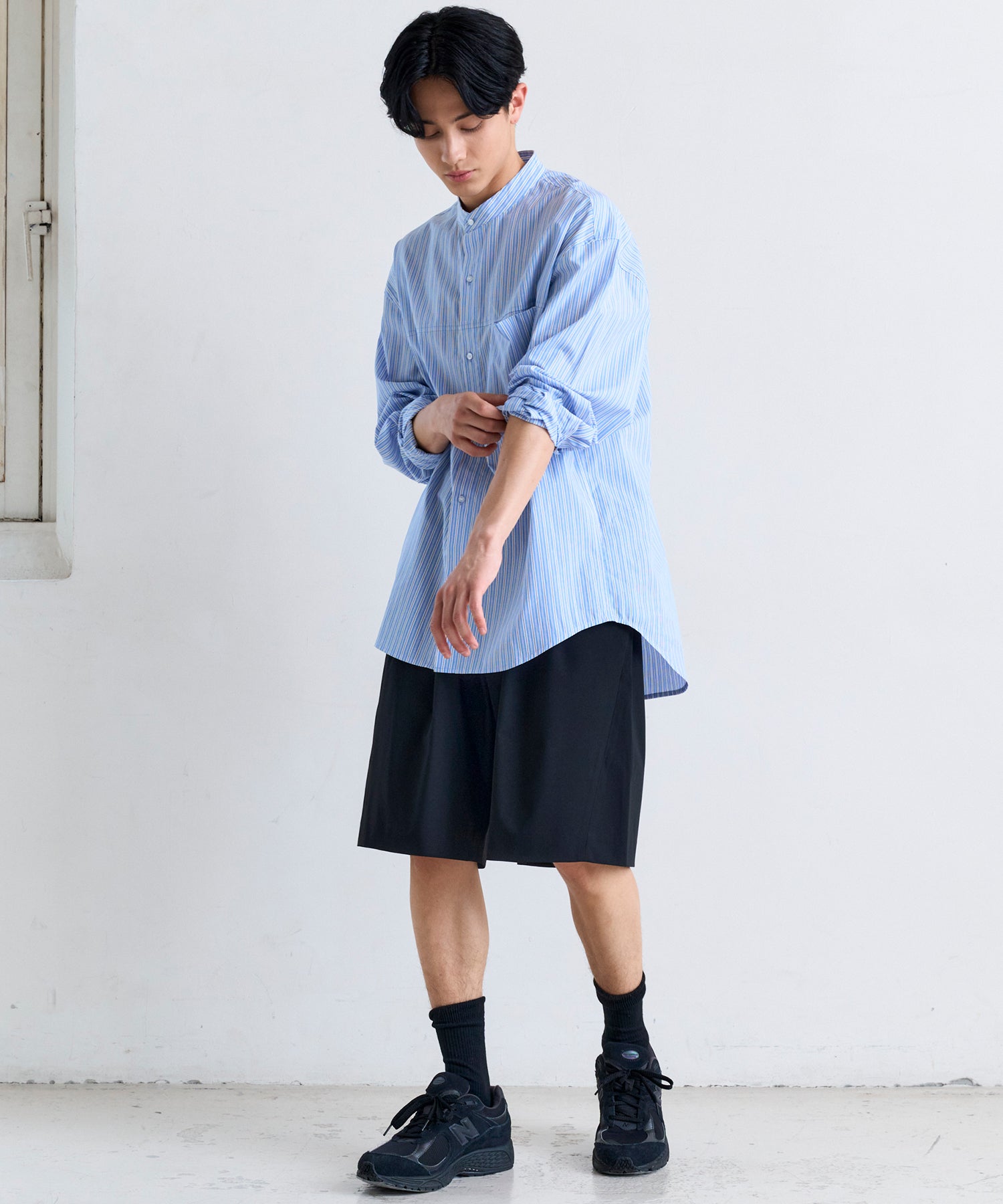 2-TUCK HALF SLACKS / ツータック ハーフスラックス